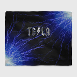 Плед флисовый TESLA, цвет: 3D-велсофт