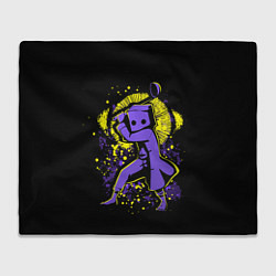 Плед флисовый LITTLE NIGHTMARES 2 MONO, цвет: 3D-велсофт