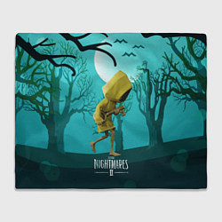 Плед флисовый Little Nightmares 2, цвет: 3D-велсофт