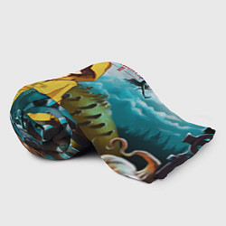 Плед флисовый Little Nightmares 2, цвет: 3D-велсофт — фото 2