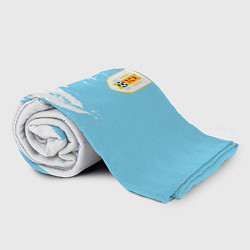 Плед флисовый Сборная Уругвая, цвет: 3D-велсофт — фото 2