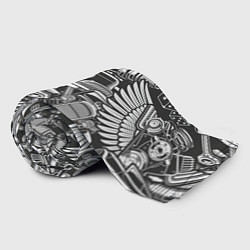 Плед флисовый Механика Автомобиль, цвет: 3D-велсофт — фото 2