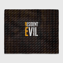 Плед флисовый RESIDENT EVIL VILLAGE ДЕРЕВН, цвет: 3D-велсофт