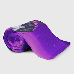 Плед флисовый Девушка - пантера StayWild, цвет: 3D-велсофт — фото 2