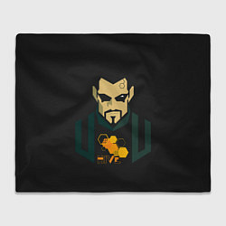 Плед флисовый Адам, цвет: 3D-велсофт