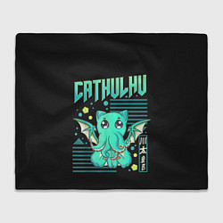 Плед флисовый CatHulhu, цвет: 3D-велсофт