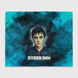 Плед флисовый Billie GreenDay ГринДай Z, цвет: 3D-велсофт