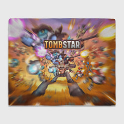 Плед флисовый TombStar ТомбСтар Z, цвет: 3D-велсофт