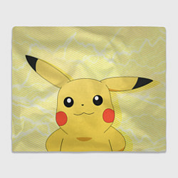 Плед флисовый Sweet Pikachu, цвет: 3D-велсофт
