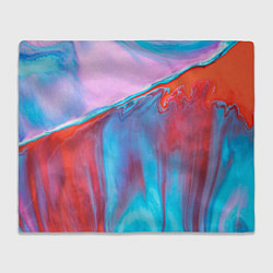 Плед флисовый Вода и песок, цвет: 3D-велсофт