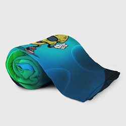 Плед флисовый Череп сэлфи, цвет: 3D-велсофт — фото 2