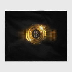 Плед BITCOIN КРИПТОВАЛЮТА