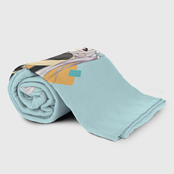 Плед флисовый Рэона Кисараги, цвет: 3D-велсофт — фото 2