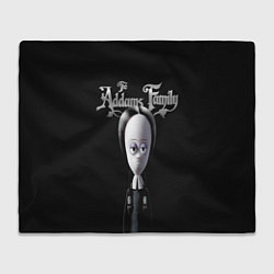 Плед флисовый Семейка Аддамс Addams Family, цвет: 3D-велсофт