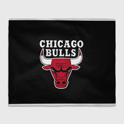 Плед флисовый B C Chicago Bulls, цвет: 3D-велсофт