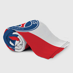 Плед флисовый Paris Saint-Germain FC, цвет: 3D-велсофт — фото 2