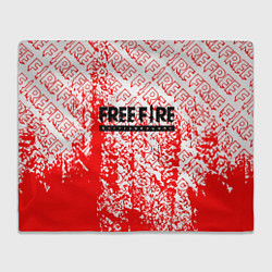 Плед флисовый День Booyah Garena Free Fire, цвет: 3D-велсофт