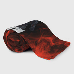 Плед флисовый 3D BARON DOOM FIRE, цвет: 3D-велсофт — фото 2