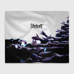 Плед флисовый 9 0: Live - Slipknot, цвет: 3D-велсофт