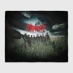 Плед флисовый All Hope Is Gone - Slipknot, цвет: 3D-велсофт