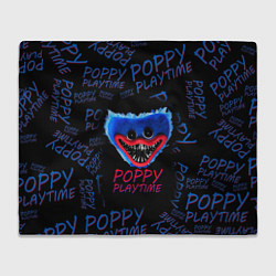 Плед флисовый Poppy Playtime Хагги Вагги Кукла, цвет: 3D-велсофт