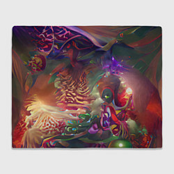 Плед флисовый Рождественские тайны, цвет: 3D-велсофт
