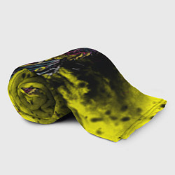 Плед флисовый Кобра Кай Царапины, цвет: 3D-велсофт — фото 2