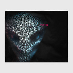 Плед флисовый X-COM 2 Skulls, цвет: 3D-велсофт