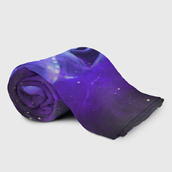 Плед флисовый Дневная фурия в космосе, цвет: 3D-велсофт — фото 2