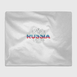 Плед флисовый Russia Sport Team, цвет: 3D-велсофт