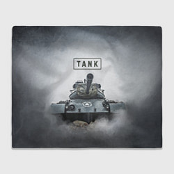 Плед флисовый TANK, цвет: 3D-велсофт