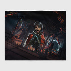 Плед флисовый Dark Prey, цвет: 3D-велсофт