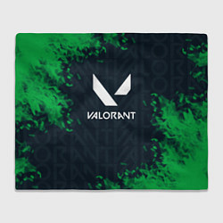 Плед Valorant Green Fire