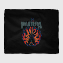 Плед флисовый Pantera - Пламя, цвет: 3D-велсофт