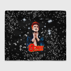 Плед флисовый Theres a Starman waiting in the sky, цвет: 3D-велсофт