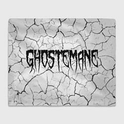 Плед флисовый GHOSTEMANE Абстракция, цвет: 3D-велсофт