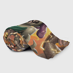 Плед флисовый Калла Мария Cuphead, цвет: 3D-велсофт — фото 2