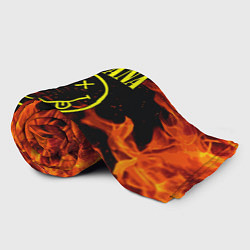 Плед флисовый NIRVANA огонь, цвет: 3D-велсофт — фото 2