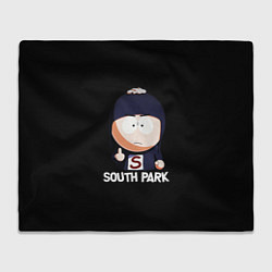 Плед флисовый South Park - мультфильм Южный парк, цвет: 3D-велсофт