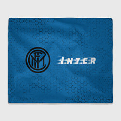 Плед флисовый INTER Inter Графика, цвет: 3D-велсофт