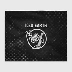 Плед флисовый Iced Earth - КОТ - Гранж, цвет: 3D-велсофт