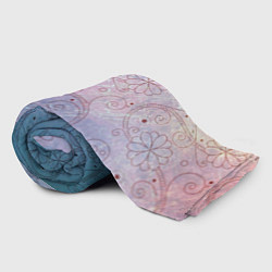 Плед флисовый Градиентный вьюнок, цвет: 3D-велсофт — фото 2