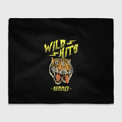 Плед Горячие хиты лета и тигры