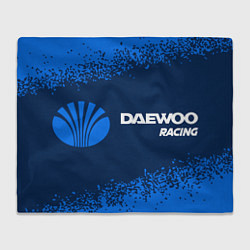 Плед флисовый DAEWOO Racing - Спрей, цвет: 3D-велсофт