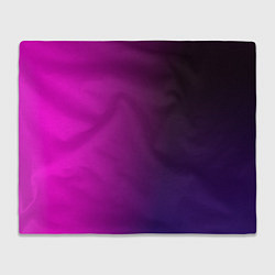 Плед флисовый VIOLET gradient, цвет: 3D-велсофт