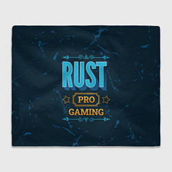 Плед флисовый Игра Rust: PRO Gaming, цвет: 3D-велсофт