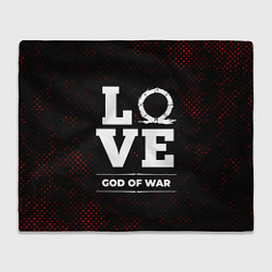 Плед флисовый God of War Love Классика, цвет: 3D-велсофт