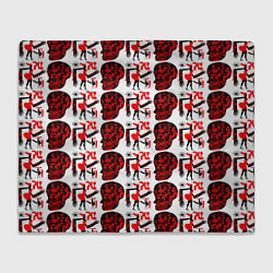 Плед флисовый BESSIE SMITH, цвет: 3D-велсофт