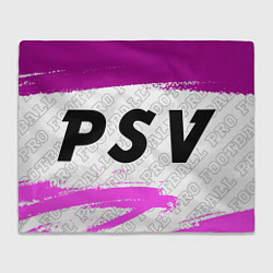 Плед флисовый PSV FC Pro Football, цвет: 3D-велсофт
