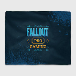 Плед флисовый Игра Fallout: PRO Gaming, цвет: 3D-велсофт